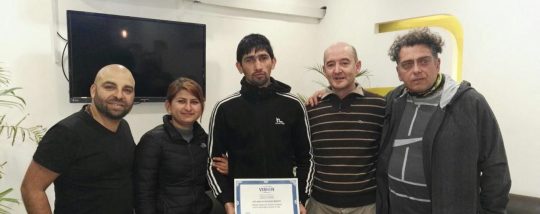 VISION entrega distinción a Madam Subedi