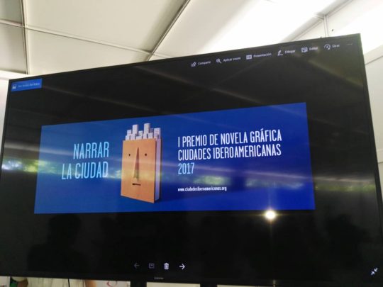 remio de Novela Gráfica-Ciudades Iberoamericanas Narrar tu Ciudad
